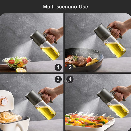 Bouteille spray cuisine huile olive vinaigrette verseur