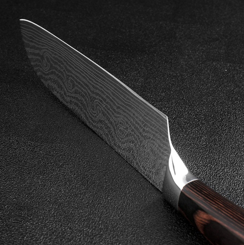 Affûtage et entretien des couteaux du set professionnel acier inox