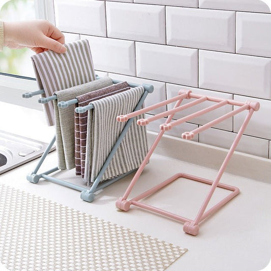 Séchoir torchon pliable aimanté support cuisine