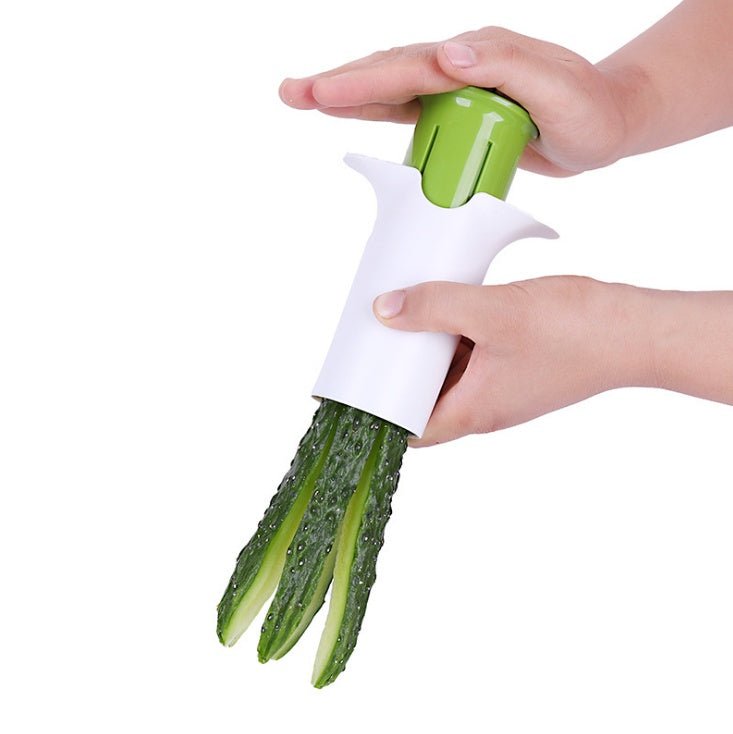 Coupe-légumes créatif 6 lames pour concombre carotte fraise et légumes