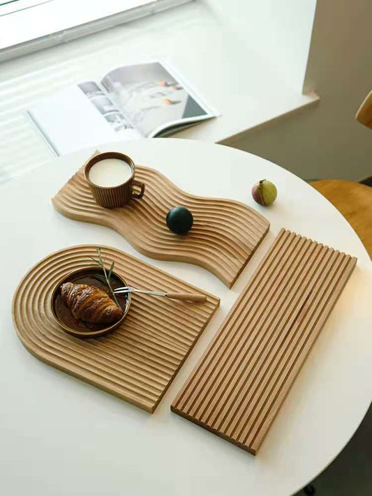 Planche découper bambou naturel design japonais