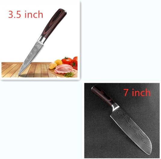 Set de Couteaux de Chef Professionnels – 6 à 23 Pièces Acier Inox - présentation complète avec accessoires