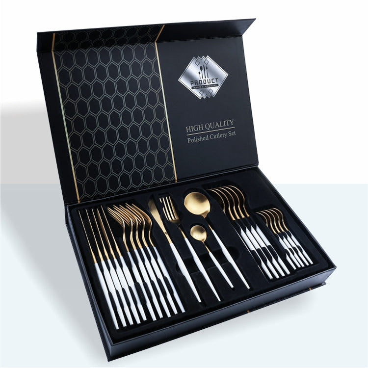 Différentes coloris disponibles pour les manches des couverts inox 304