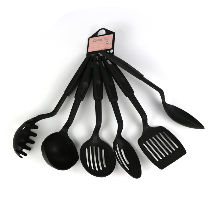 Set de 5 spatules et cuillères en silicone anti-rayure colorées