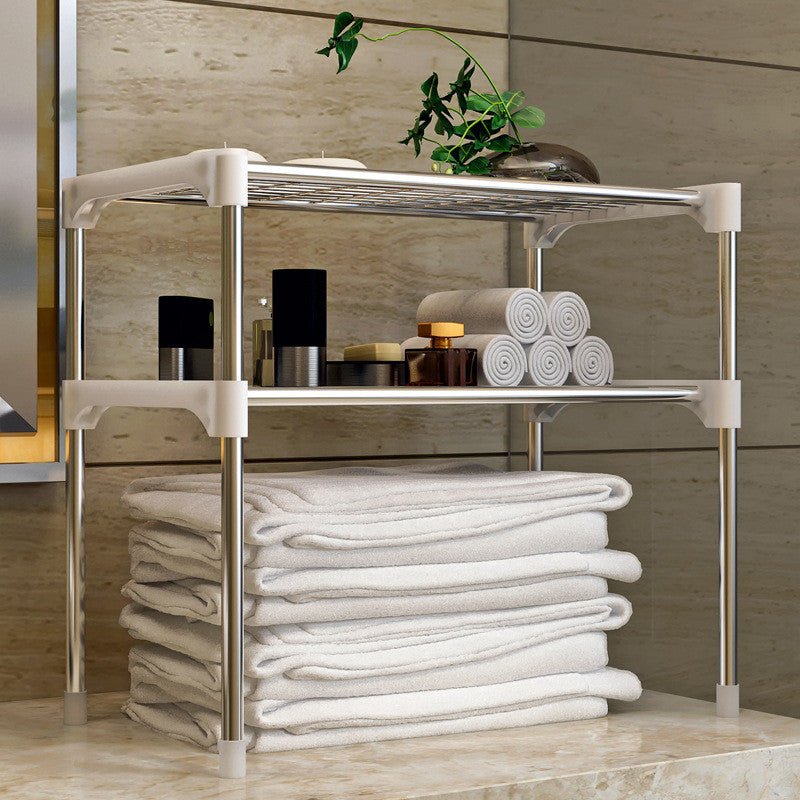 Étagère de rangement micro-ondes organisateur cuisine gain de place