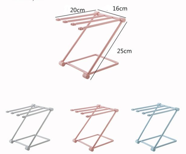 Séchoir à Chiffon Pliable – Support Torchon Cuisine et Accessoires - démonstration produit Ustensilio