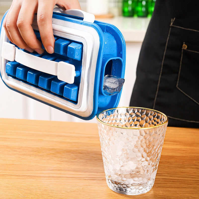Moule à glaçons silicone 36 cubes flexible anti-adhésif