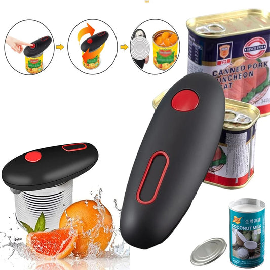 Ouvre-boîte électrique automatique compact pour cuisine