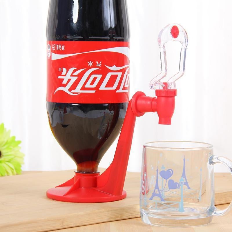 Distributeur de Boisson Bouteille Retournée – Verseur Soda Eau Automatique - outil de cuisine facile à utiliser