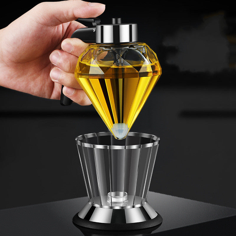 Distributeur vinaigrette huile colza design diamant 500ml