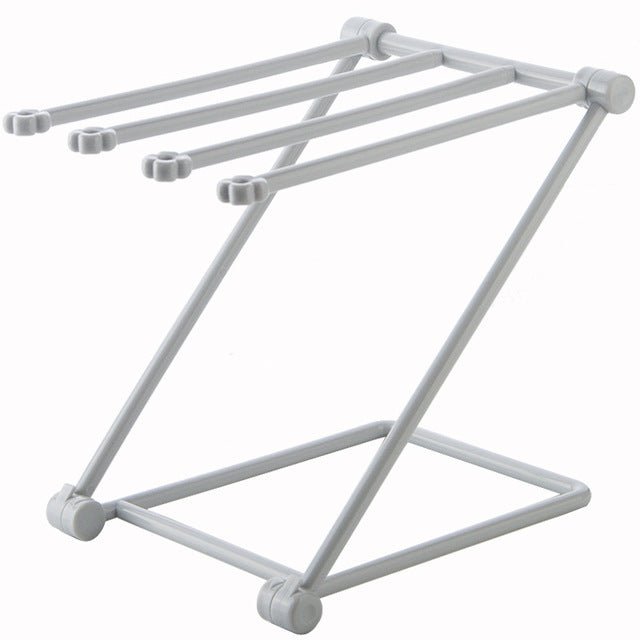 Séchoir à torchon pliable aimanté support cuisine gain de place
