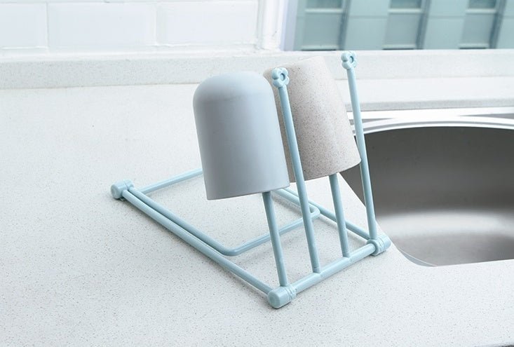 Séchoir à torchon pliable aimanté support cuisine gain de place