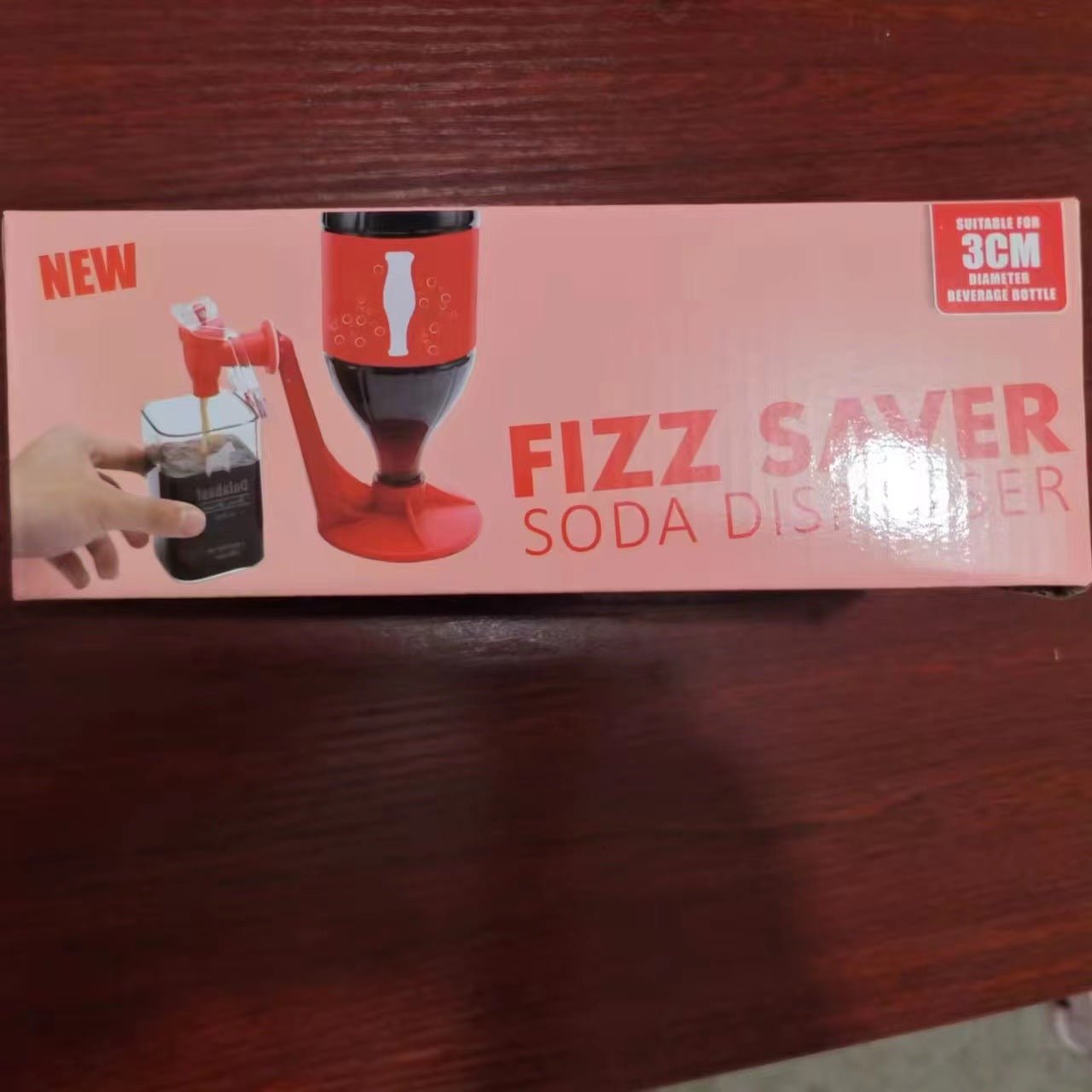 Distributeur de Boisson Bouteille Retournée – Verseur Soda Eau Automatique - accessoire de cuisine pratique en situation