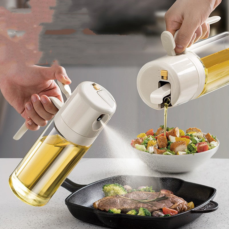 Spray huile 2 en 1 pulvérisateur cuisine doseur précis