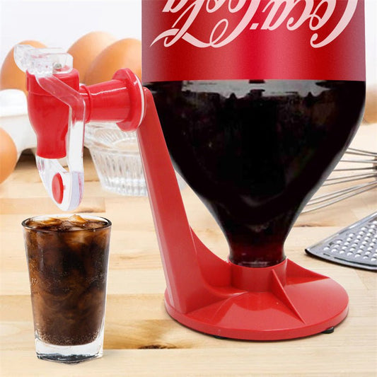 Distributeur boisson bouteille retournée verseur soda