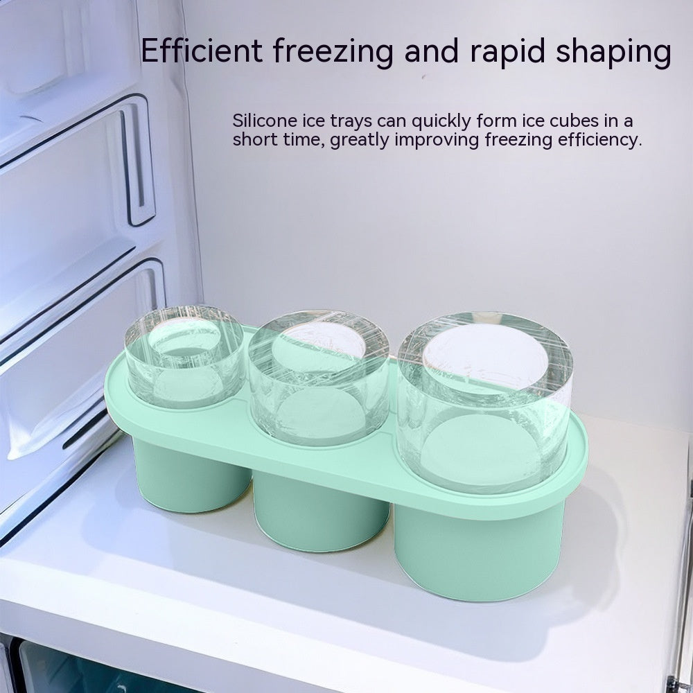 Ice tray silicone design ergonomique démoulage parfait