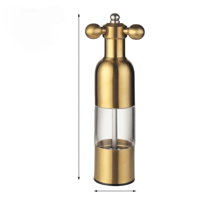 Broyeur sel poivre céramique réservoir transparent compact