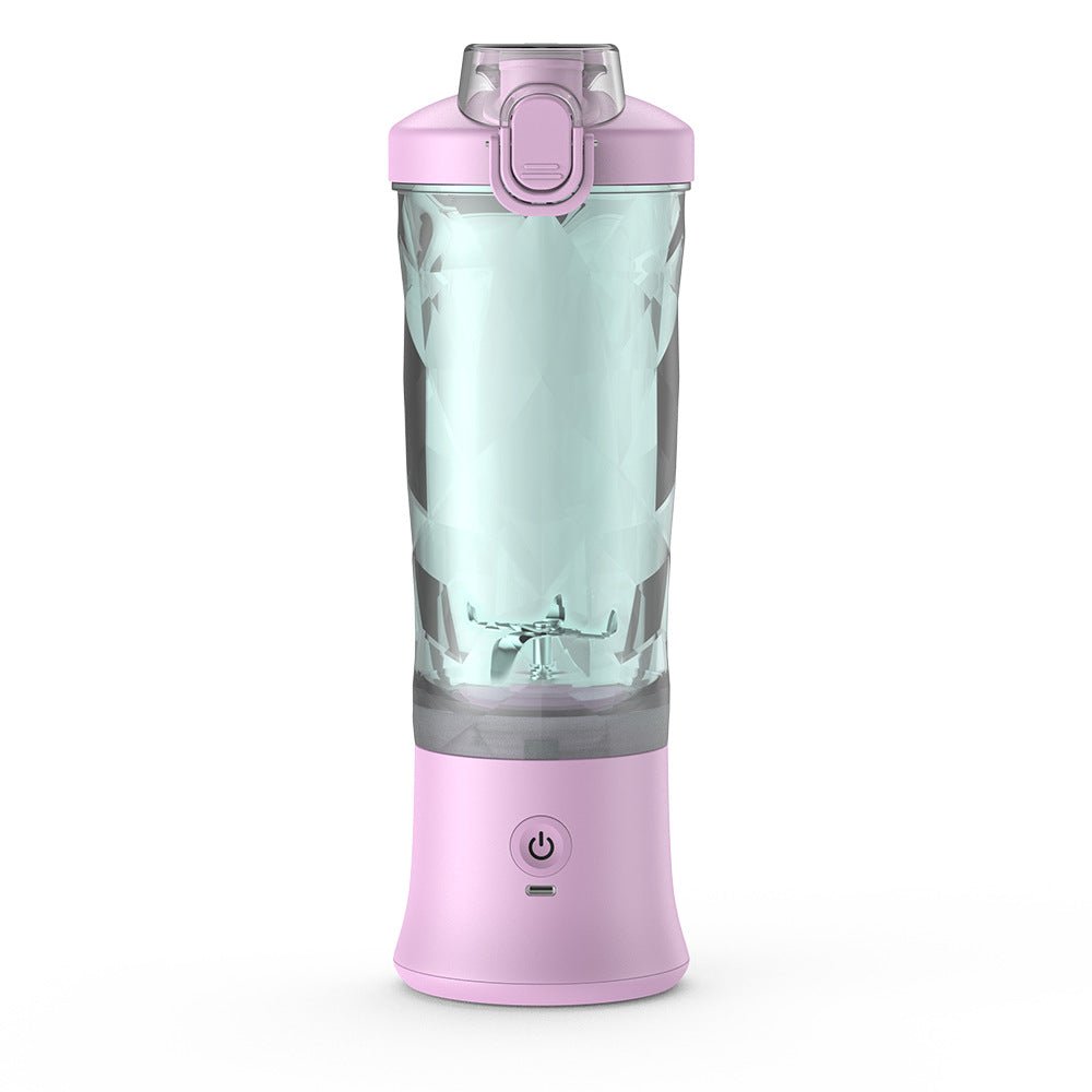 Mixeur Portable USB Rechargeable 6 Lames Inox – Smoothies et Jus - détail des matériaux et finitions